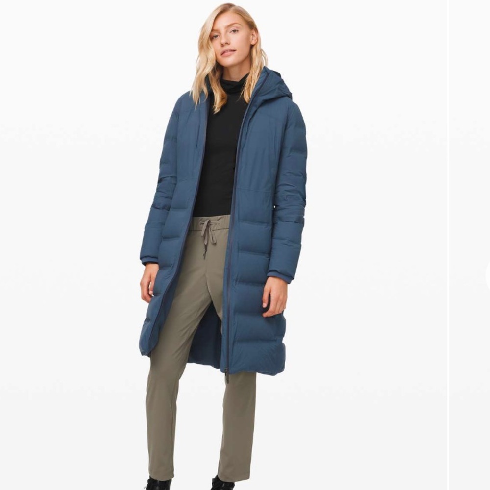 Women's Sleet Street Long Jacket - Code Blue